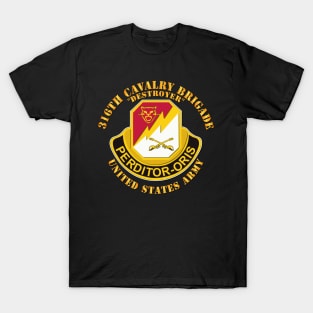 316th Cavalry Brigade - DUI T-Shirt